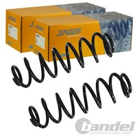 2X Spidan Fahrwerksfedern Satz Hinten Passend FÜR Skoda Octavia Links+Rechts