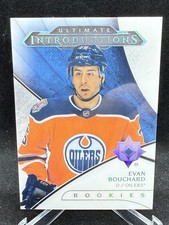 2018-19 Upper Deck Ultimate Collection Introductions Evan Bouchard Rookie #UI-23