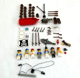 Lego Pirates 6273 Rock Island Refuge - Manual 98% Complete NO BOX Play Wear 1991