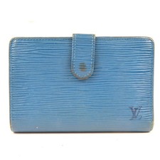 LOUIS VUITTON  Epi Portonet Bie Vienova Bifold Wallet blue leather Women 1746