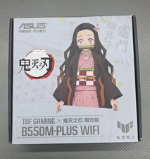 ASUS TUF x DEMON SLAYER NEZUKO KEMADO B550M-PLUS WIFI PINK ANIME AM4 MOTHERBOARD