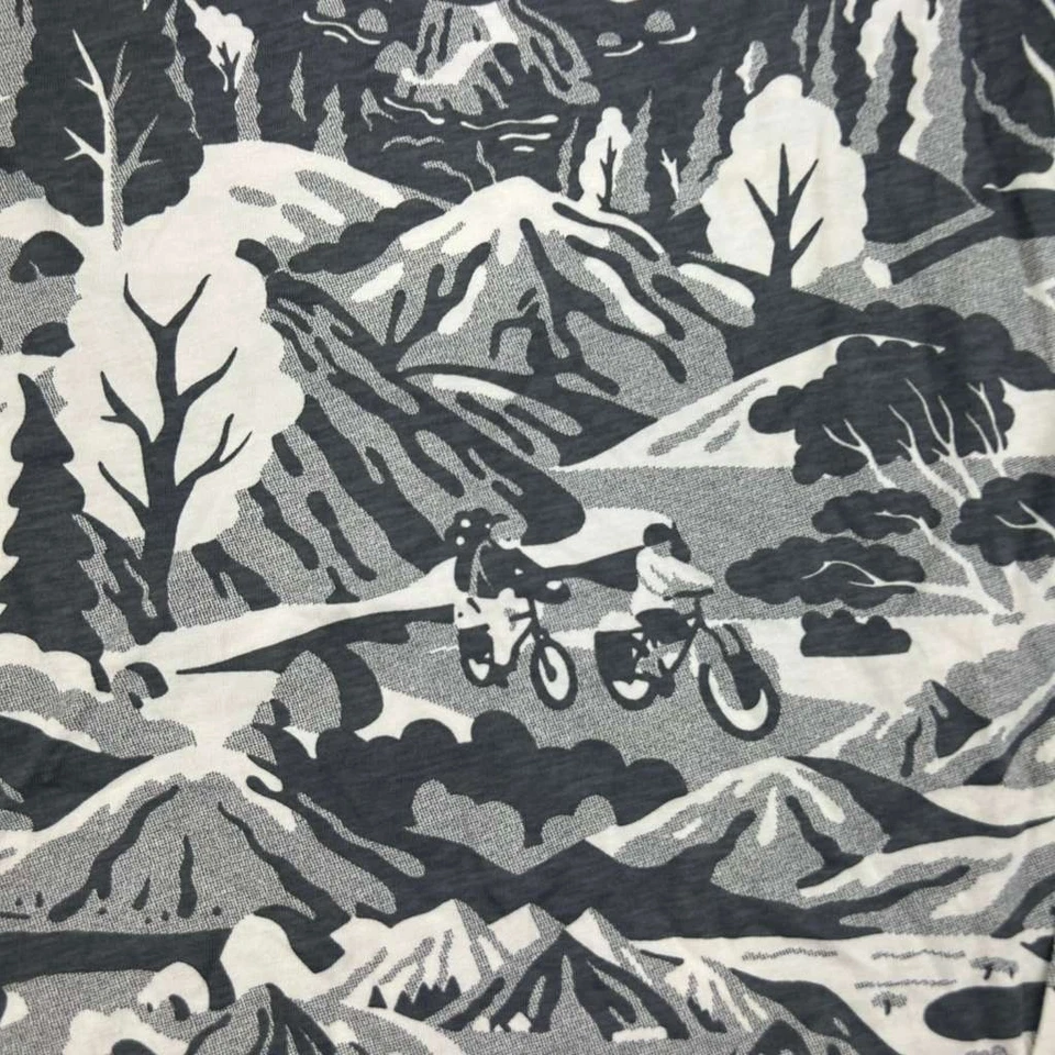 Camisa especializada Fjallraven para hombre mediana negra algodón manga larga camiseta de camping Foto 3 de 4