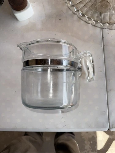 Vintage Pyrex 6 Cup Glass Coffee Percolator POT ONLY 7756