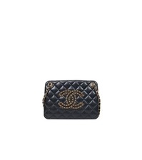 CHANEL Black Quilted Big CC Chain Shoulder Bag 47532 151777269