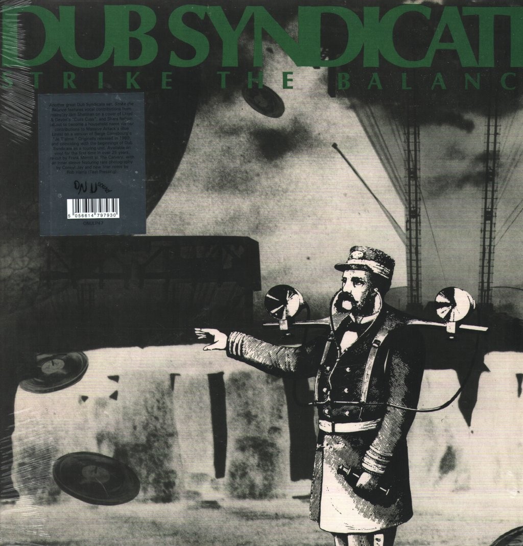 Dub Syndicate Strike the Balance LP vinyl Europe On U Sound 2025 2025 reissue