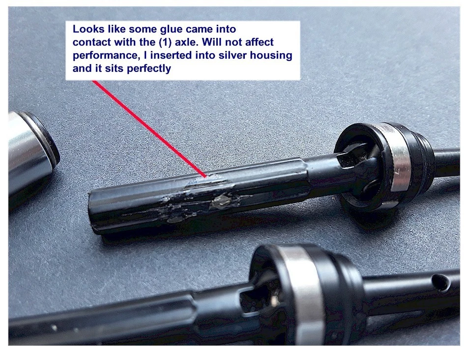 Integy XHD Steel Rear Universal Drive Shaft Traxxas Slash Stampede 4x4 NEW C-PIX - Image 2 of 2
