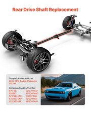 High-Performance Rear Prop Drive Shaft for 2015-2019 Dodge Challenger V6 3.6L -