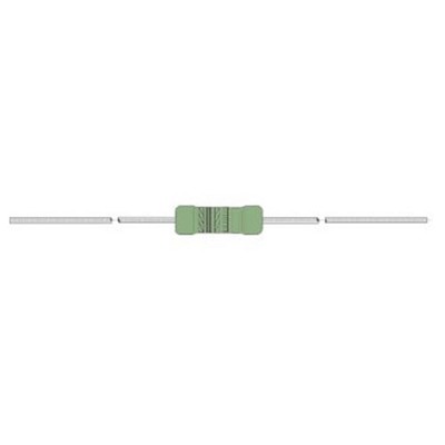 Metalloxid-Schichtwiderstand 33 Ohm 1 Watt   5% Toleranz   Bauform 0207
