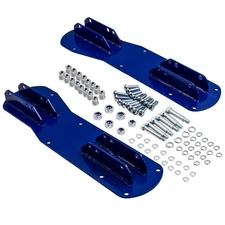 3rd Row Seat Bracket Kit w/ Striker & Bolts for Jeep Wrangler JK 4 Dr 2007-2018