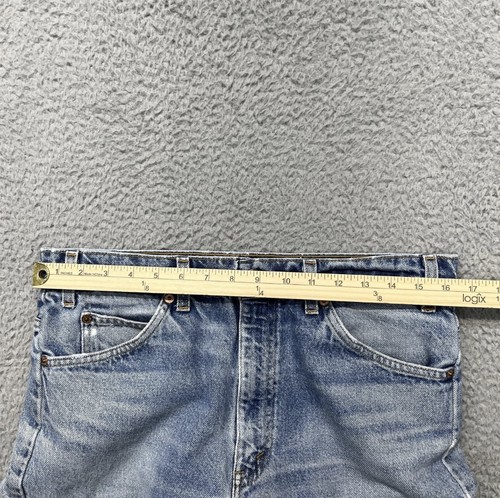 Vintage Levis 517 Jeans Mens 34x32 Blue Bootcut Grunge Orange Tab Made USA 90s by Levi's, $145 - Photo 11