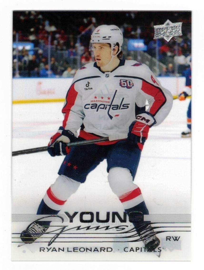 2025-26 Upper Deck Series 1 - Ryan Leonard Young Guns CLEAR CUT #238