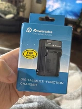 GENUINE Powerextra AC/DC Digital Battery Charger For EN-EL10 Batteries
