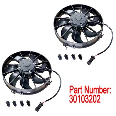 2x New Puller Fan 30103202 For Spal Racing Motorcycle VA01-AP90/VLL-66A US Stock
