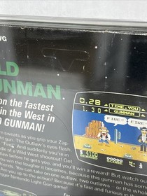Wild Gunman NES 1985 CIB Complete In Box Wata Graded 8.0 Early Unpunched Hangtab