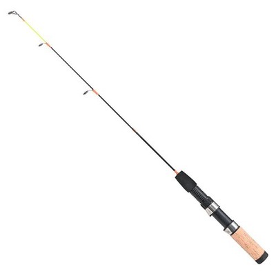 Reise Eis Angelrute 60cm Kohlefaser Korkgriff Spinnrute flexible Spitzen