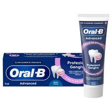 Oral-B Advanced Protezione Gengive Dentifricio Menta Fresca, 75ml