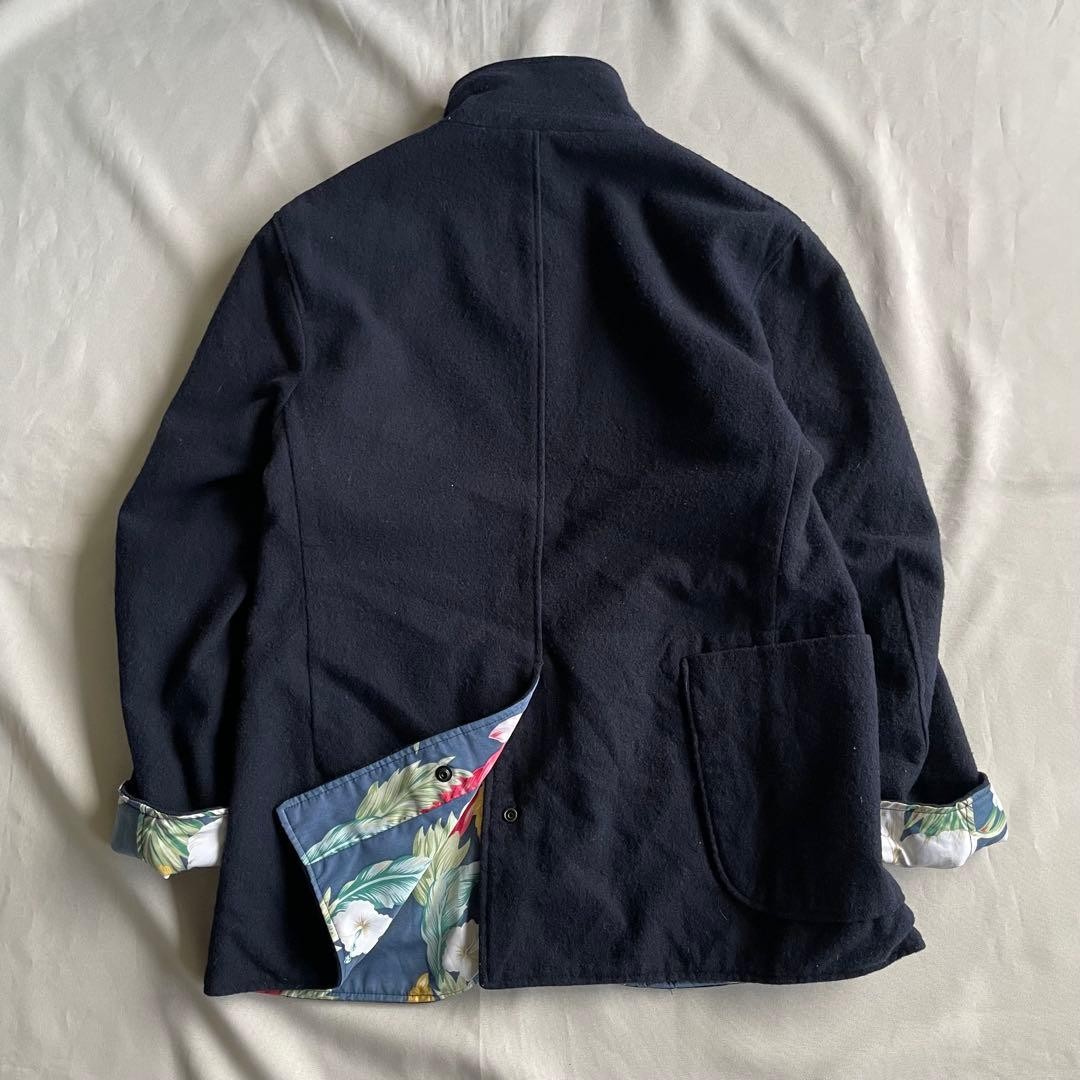 Engineered Garments Reversible Wool Polyester Jac… - image 6