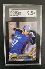 2024 TOPPS NOW OD271 SHOHEI OHTANI ROAD OPENING DAY GOLD FOIL Jersey # 17/24