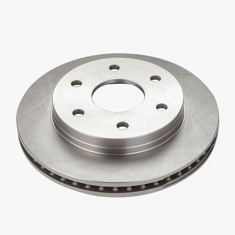 Kit de pastillas y rotores de freno de disco de cerámica Posi premium delanteros y traseros para GM Foto 4 de 4