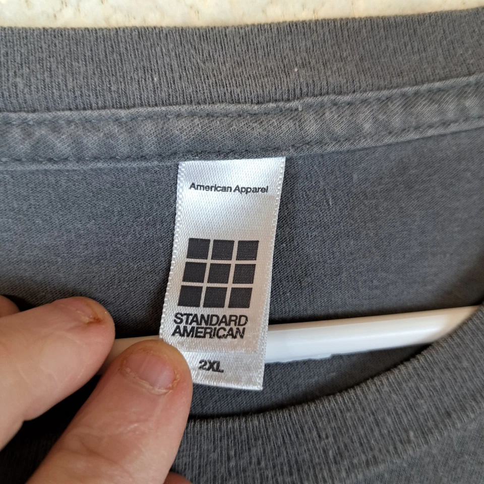 Camisa Dierks Bentley Road Renegade Tour Gris Talla 2XL Manga Corta 2006 Foto 3 de 4