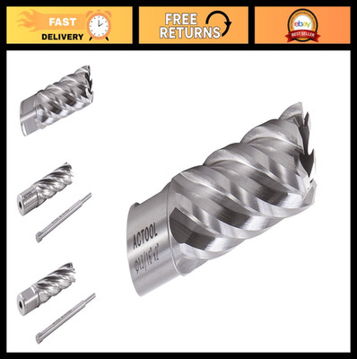 High-Speed Steel 13/16'' Annular Cutter, 2'' Depth, 3/4'' Weldon Shank, Precision T