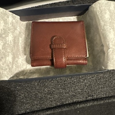 Ralph Lauren Vachetta Leather Chestnut Colored Travel Frame
