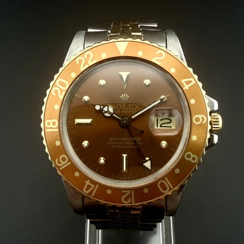 ROLEX GMT MASTER ROOT BEER TWO-TONE JUBILEE 1675 - 1972 3.1M SERIAL