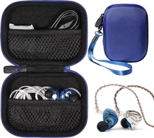 CaseSack case for KZ ZS10 Pro, Linsoul 4BA+1DD 5 Driver in Ear Monitor, HiFi Met