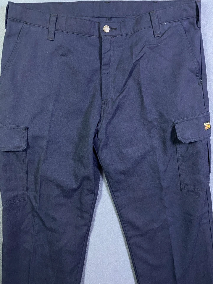 Workrite FR Pants Mens 40x37 (36) (no tag) Navy Flame Resistant Nomex 2112 Cat 2 - Image 2 of 4