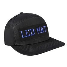 alavisxf xx LED Cap, Detachable LED Display Screen Smart Hat Adjustable Cool ...
