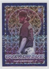 2021 Panini Chronicles Overdrive Blue Velocity Prizm Ian Anderson #14 4u9