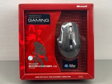 Microsoft SideWinder X8 Mouse Wireless Performance Gaming New Sealed