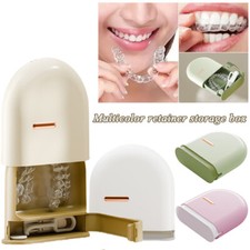 Compact Orthodontic Storage Box for Clear Aligners & Dental Care Tools
