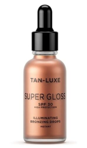 TAN-LUXE SUPER GLOSS SPF 30 Illuminating Bronzing Instant Drops 30ml - Picture 4 of 6