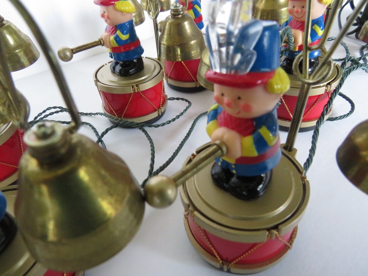 VTG 1992 MR. CHRISTMAS Santa's Marching Band TESTED Works Plays 35