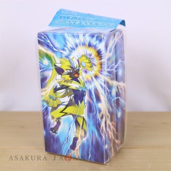 Pokemon Center Original Card Game Flip Deck case with Tray Pokemon Center Original Card Game Flip Deck case with Tray