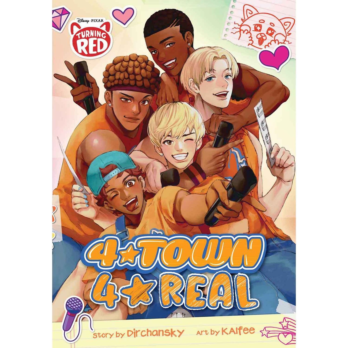 Disney & Pixars Turning Red 4 Town 4 Real Manga VIZ Media | eBay