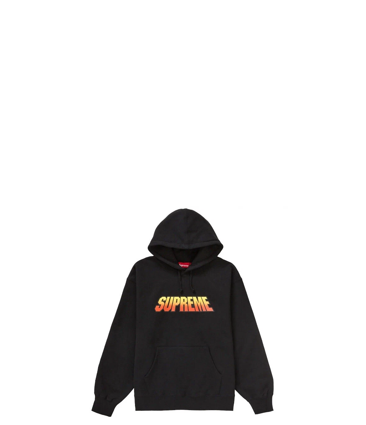 Sweat shirt à capuche Supreme Sabotage noir homme taille moyenne