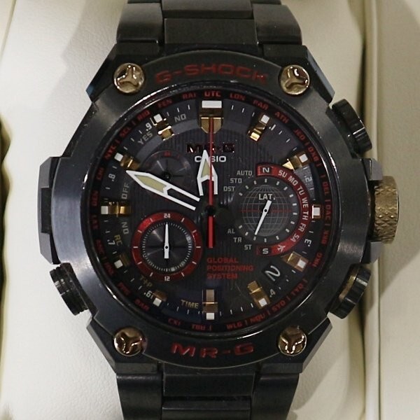 CASIO G-SHOCK MR-G MRG-G1000B-1A4JR Black Mens Wrist Watch CASIO G-SHOCK MR-G MRG-G1000B-1A4JR Black Mens Wrist Watch