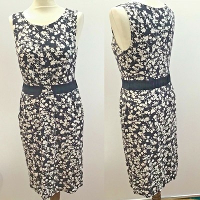 hobbs navy floral dress
