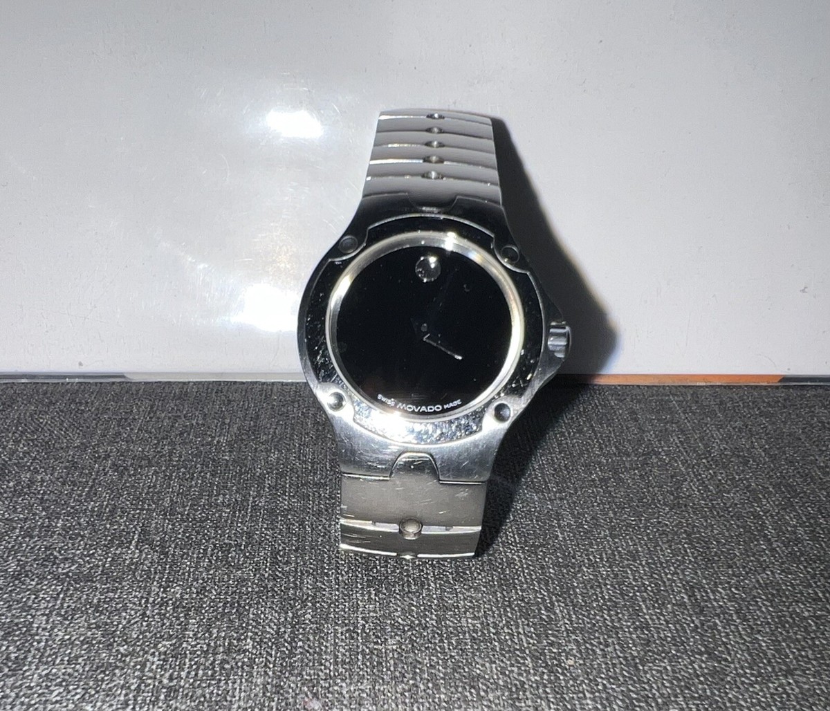 Authentic Movado Silver Tone Women display picture 1