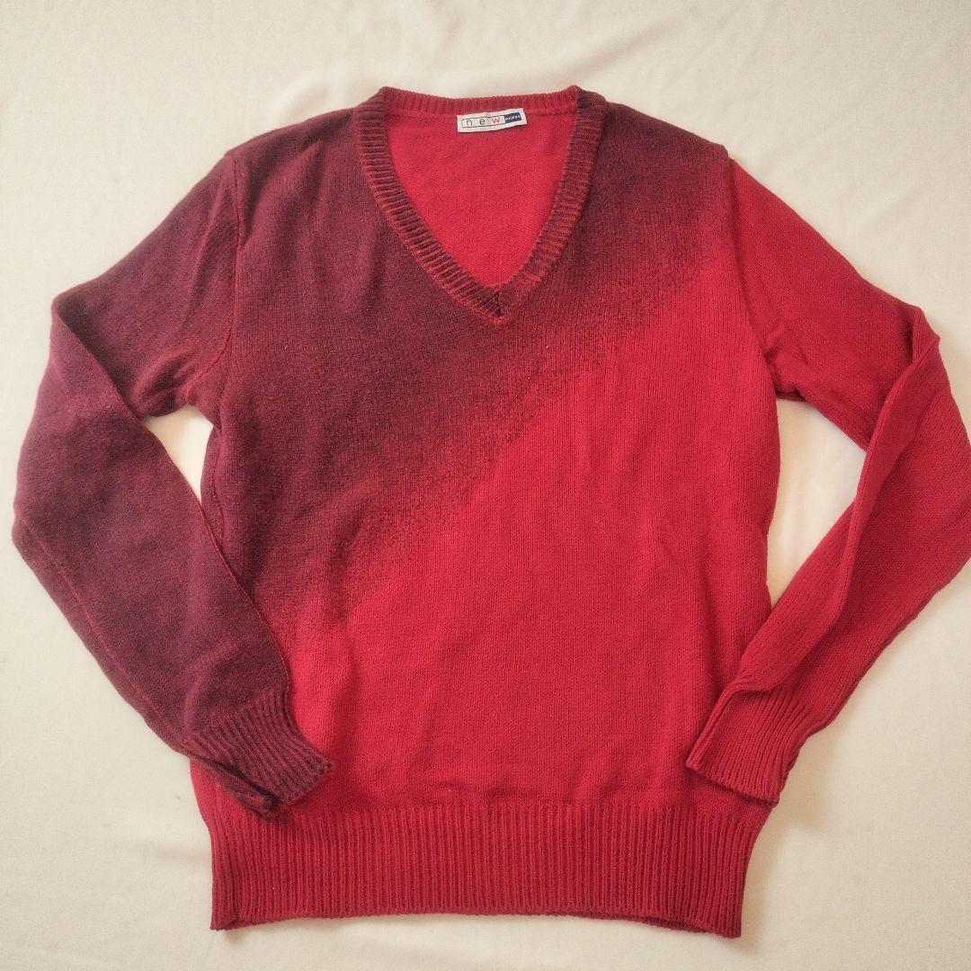 トップス DRIES VAN NOTEN Cashmere Mohair Knit S DRIES VAN NOTEN Mohair Knit Sweater Red Size-S Used | eBay
