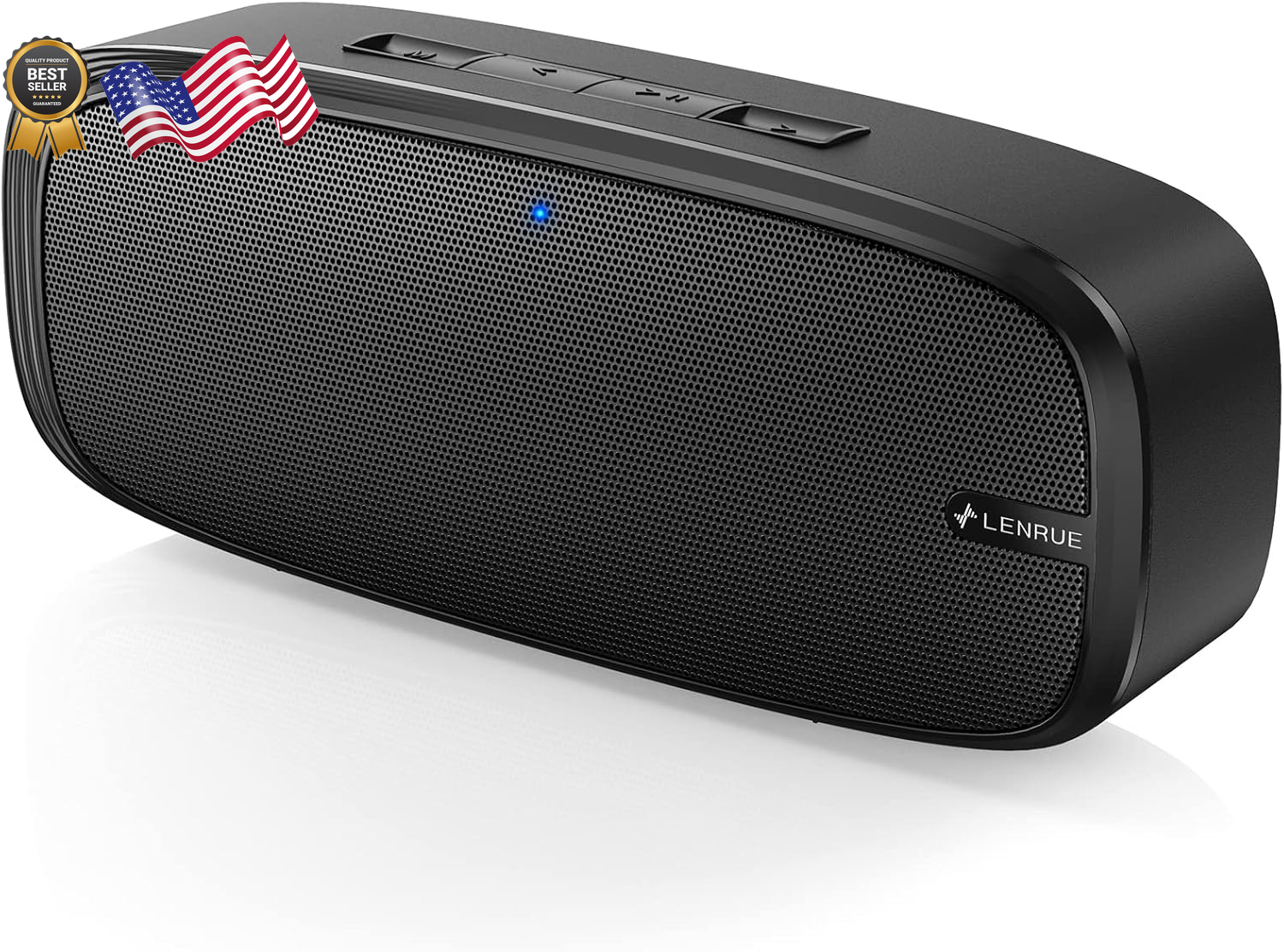 Portable Bluetooth Speaker with Loud Stereo Sound Wireless Free Shipping-image