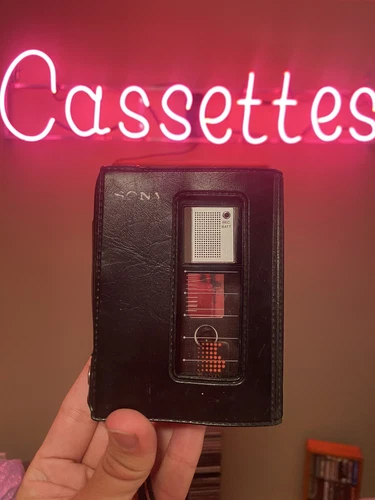 Sony TCM-9 Portable Cassette Player Vintage 80s Walkman Type