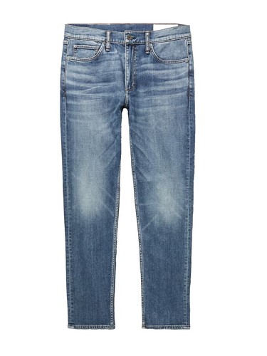 Rag & Bone Selvedge Denim Jeans Button Fly Indigo Slim Men's W31