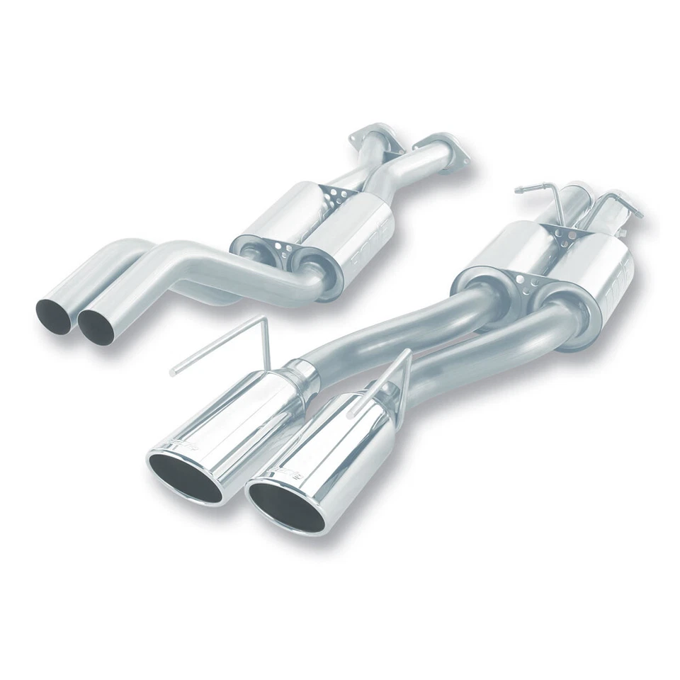 Borla 140245 S-Type Cat задняя выхлопная труба для 2006-2010 Jeep Grand Cherokee SRT-8 6.1 - Изображение 3 из 4