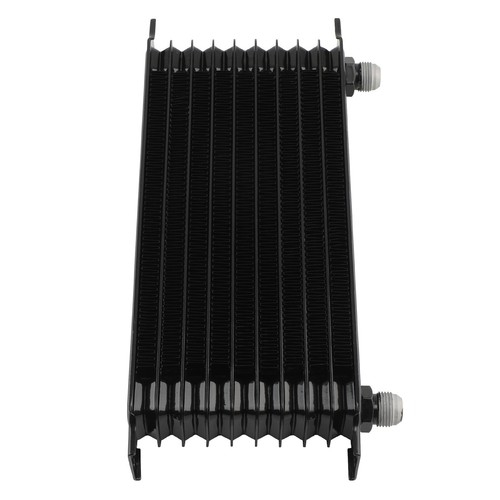 10 Row AN10 Universal Engine Transmission Oil Cooler Filter Adapter Hose Kit 1.4 - Picture 3 of 11