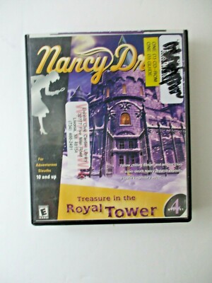 Nancy Drew: Treasure In The Royal Tower - PC game adventure 4 mystery FREE SHIP