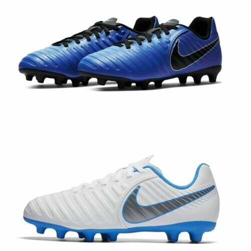 nike tiempo genio blue orange