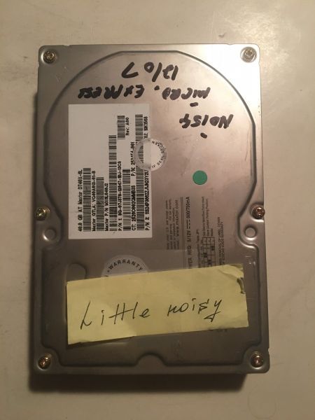 Hdd,40gb,p/n mx6l040j2,pfzxx avq3 0540,little noisy,(4048